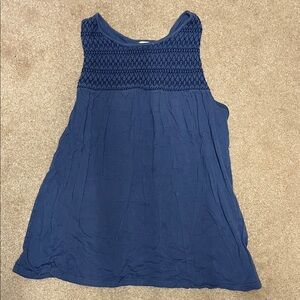 Old Navy blue Sleeveless Tank Top